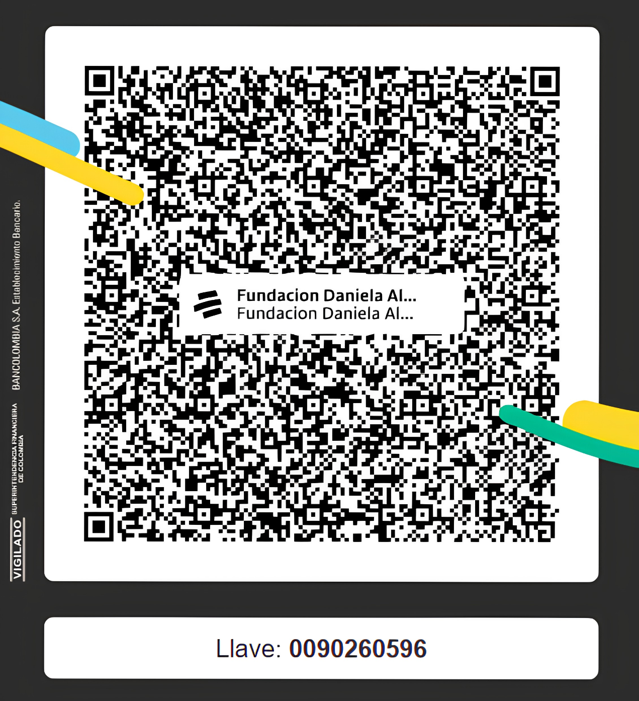 QR Llave Bancolombia